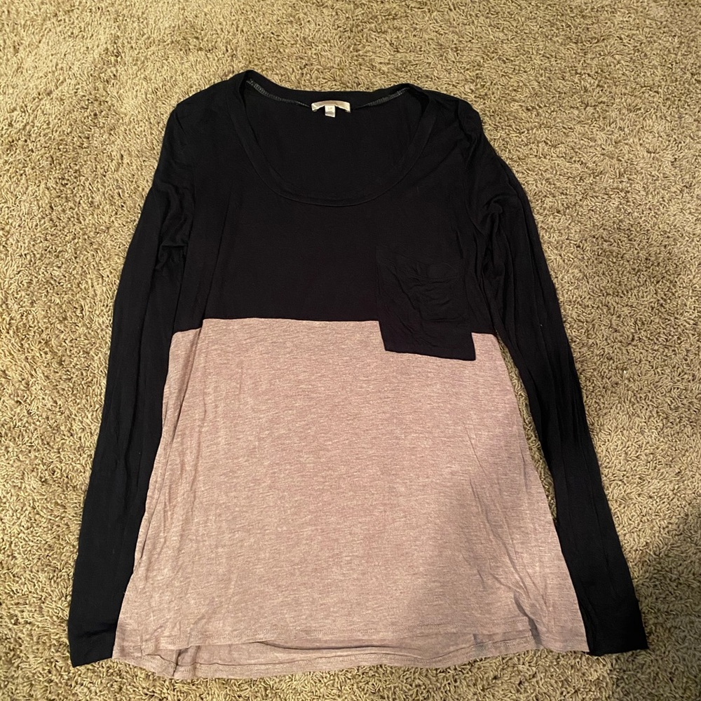 Anthropologie Soft Long Sleeve shirt with pocket